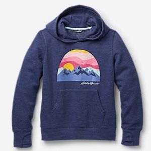 Girls Graphic Camp Fleece Brtnavy